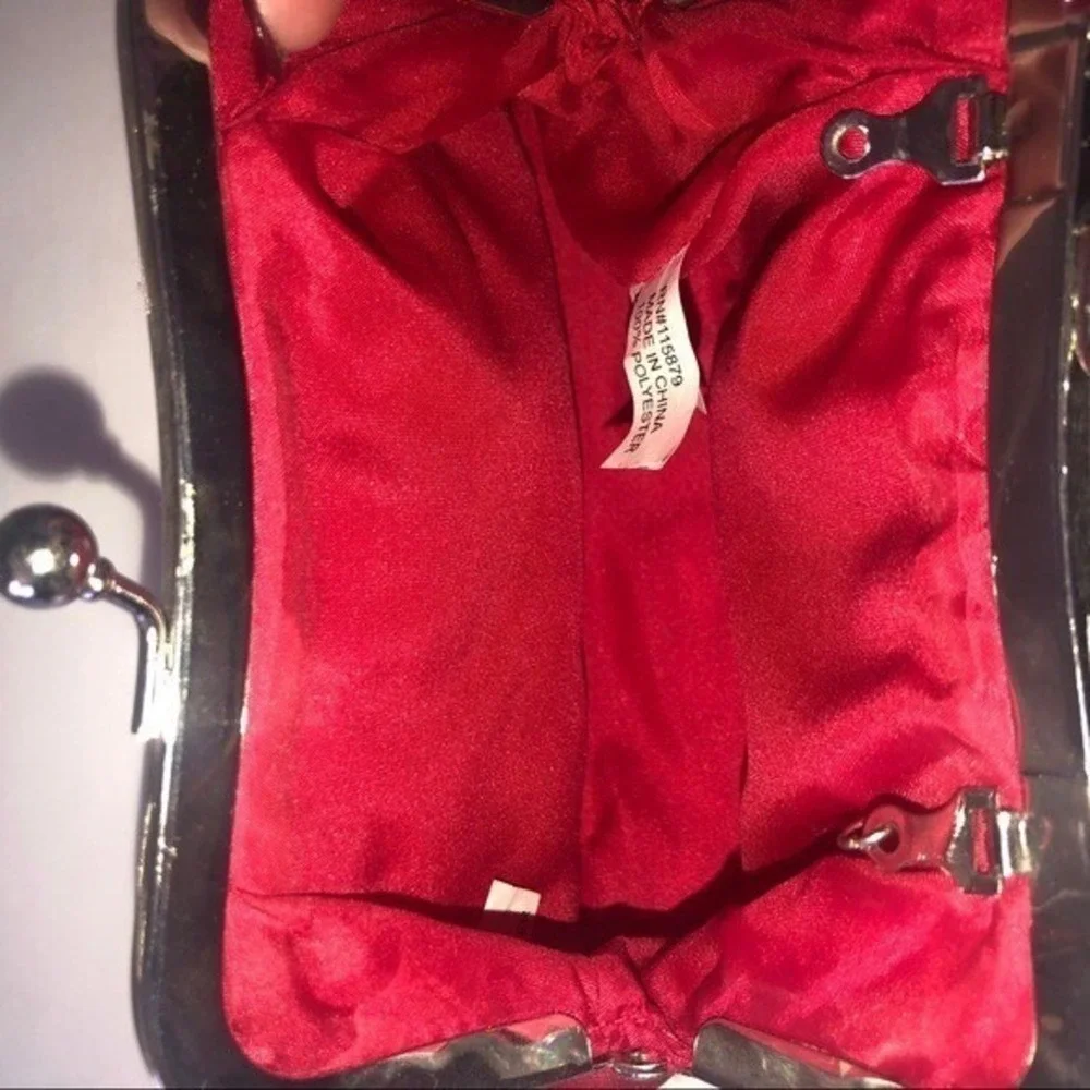 Kids/Girls Red Ruffle Clutch Purse‎ Bag
